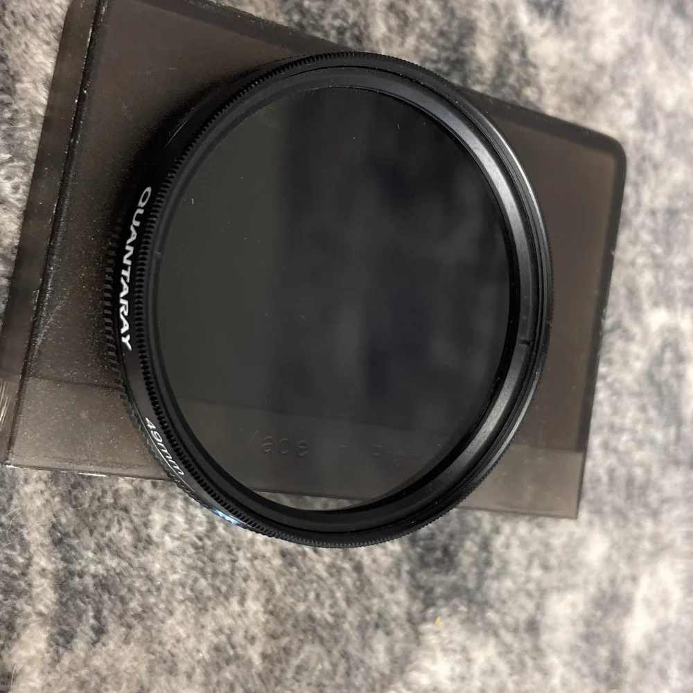 Quantaray 49mm C-PL Circular Polarizer‎ Camera Lens Filter Japan Photography
